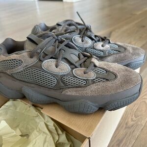 Yeezy 500 clay Brown mens shoes